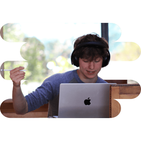 Hero Image of a Tutor teaching